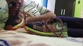 Licking New Neighbor's Brand New Nike Air Max Sneakers